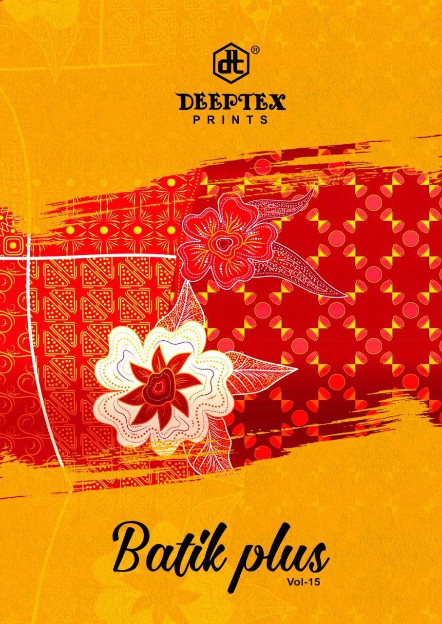Deeptex Batik Plus Vol 15 Printed Cotton Dress Material in Surat