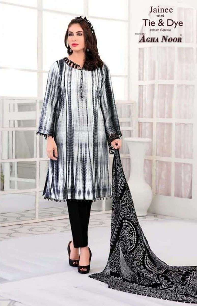 Vandana Karachi Express Vol-2 Soft Cotton Swarovski Work Dress Material -  textiledeal.in