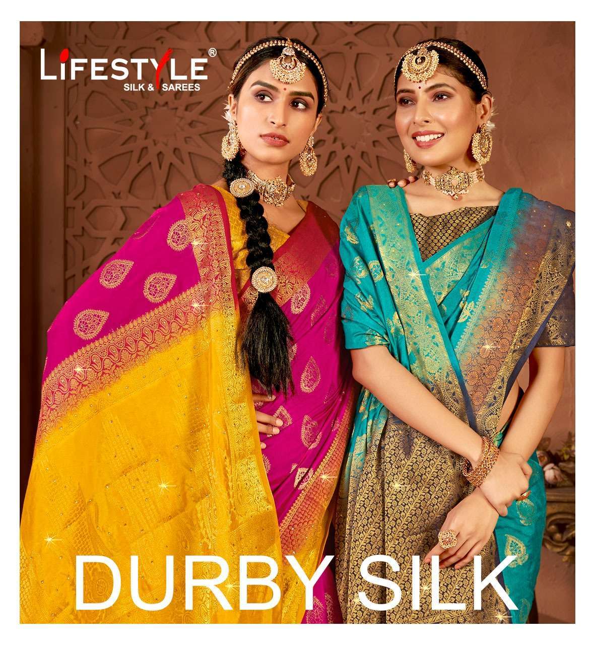 Lifestyle Durby Silk Handloom Weaving Silk Saree Collection Dealer