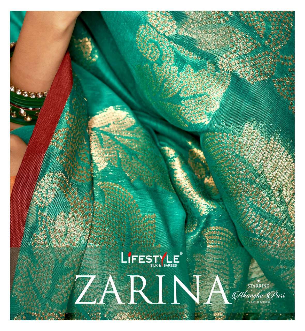 Lifestyle Zarina Chanderi Silk Saree Collection in surat