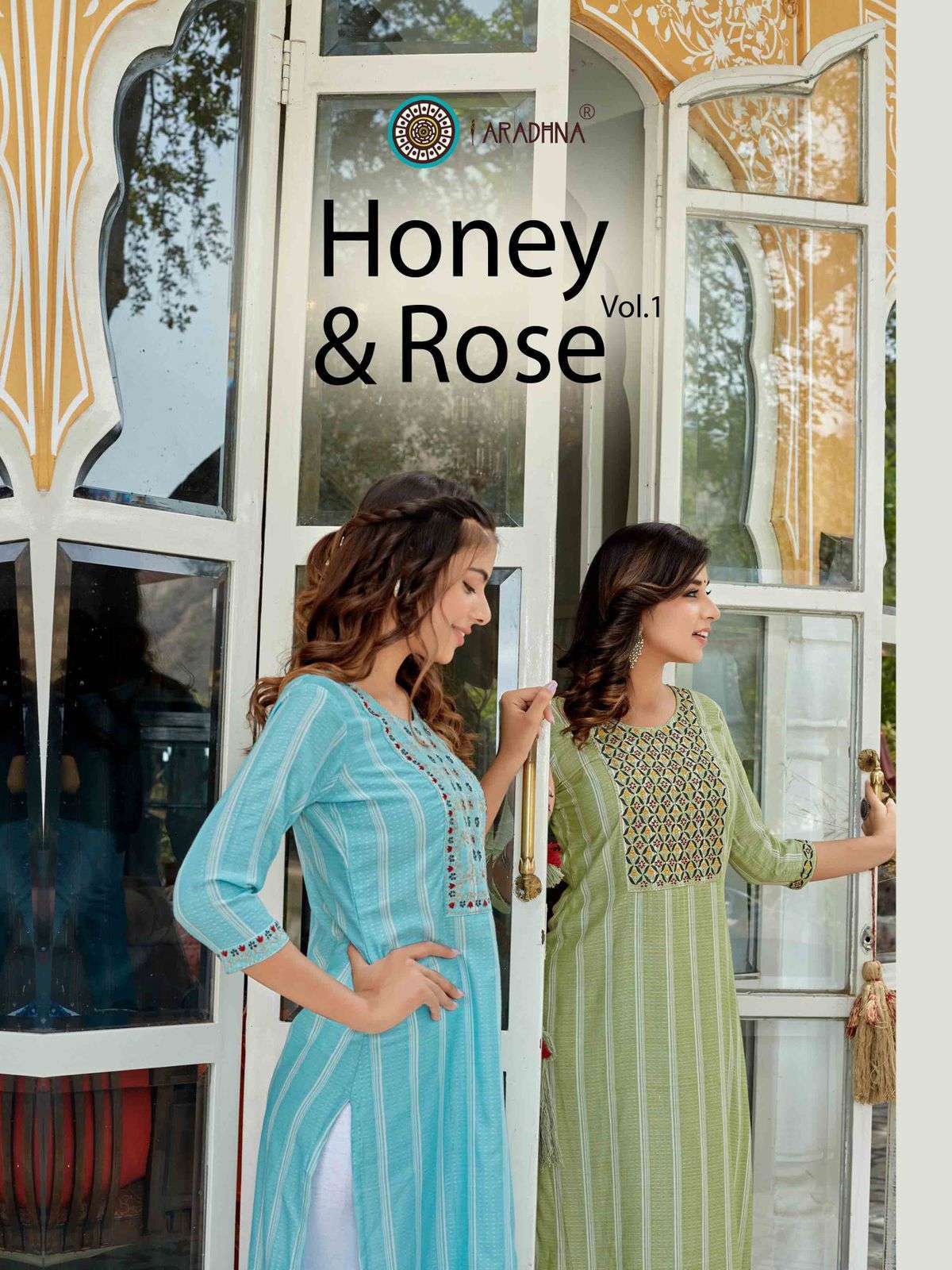 Aradhna Honey And Rose Vol 1 Fancy Viscose Stylish Kurti Collection in surat