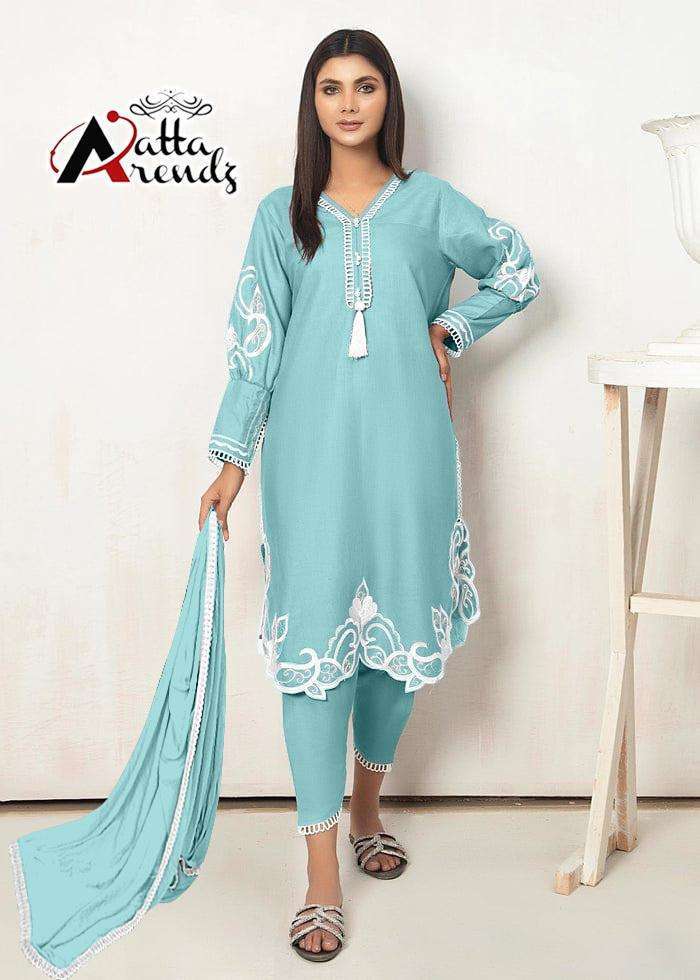 Atta Trends 2717 Fancy Pakistani Style Readymade Suit New Designs Collection in surat