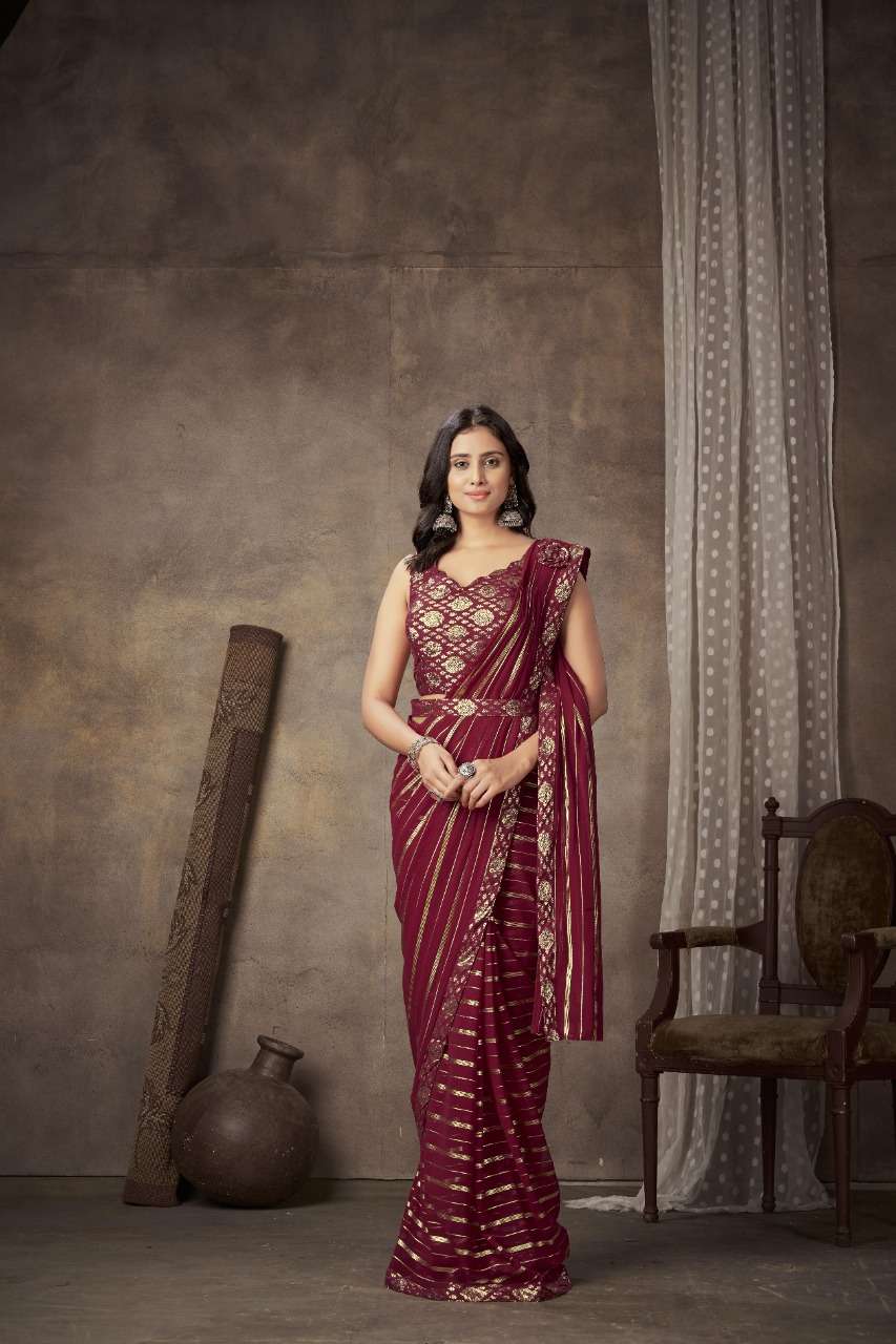 1016076  by Amoha fashion party wear saree