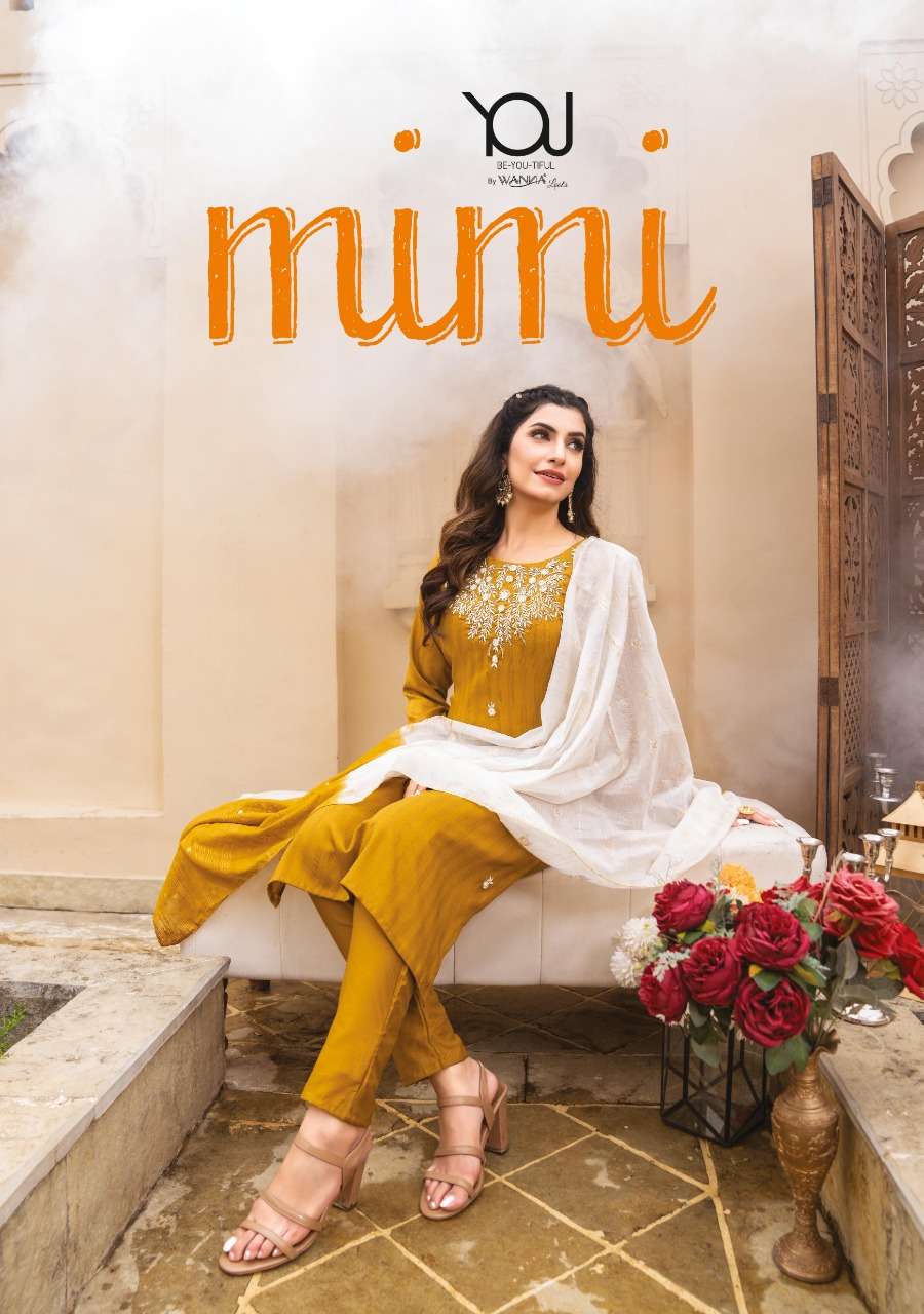Mimi by Wanna Fancy desginer silk kurti catalouge 