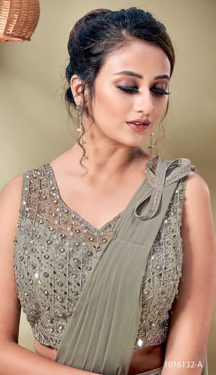 1016132 By Amoha Desginer Saree Collection 