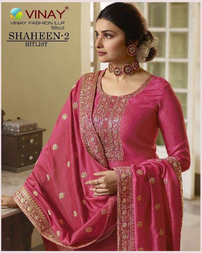 Vinay Fashion Shaheen Vol 2 Hitlist Suit Party Wear Collection