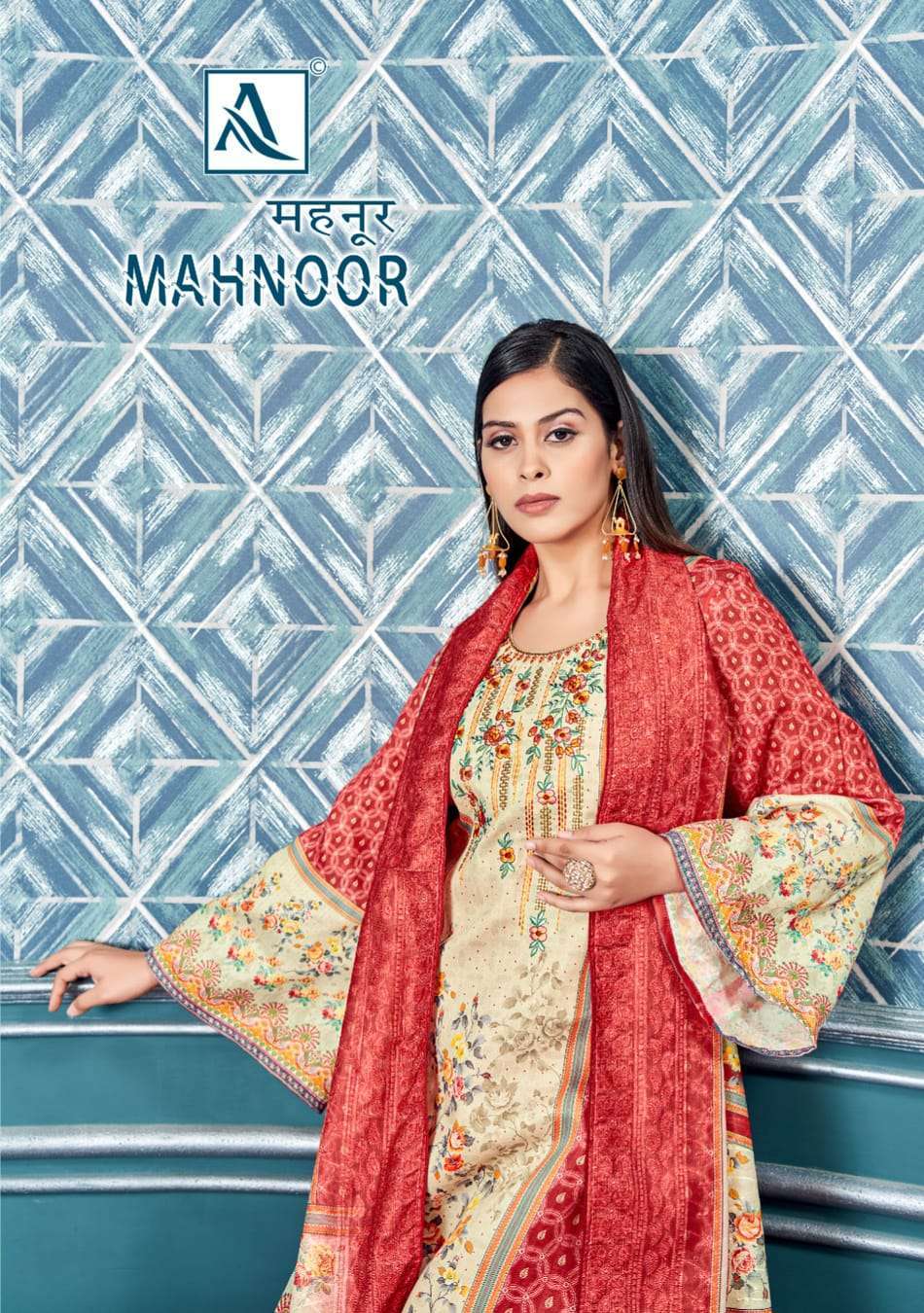 Alok Suit Mahnoor Fancy Pakistani Print Suit Dealer