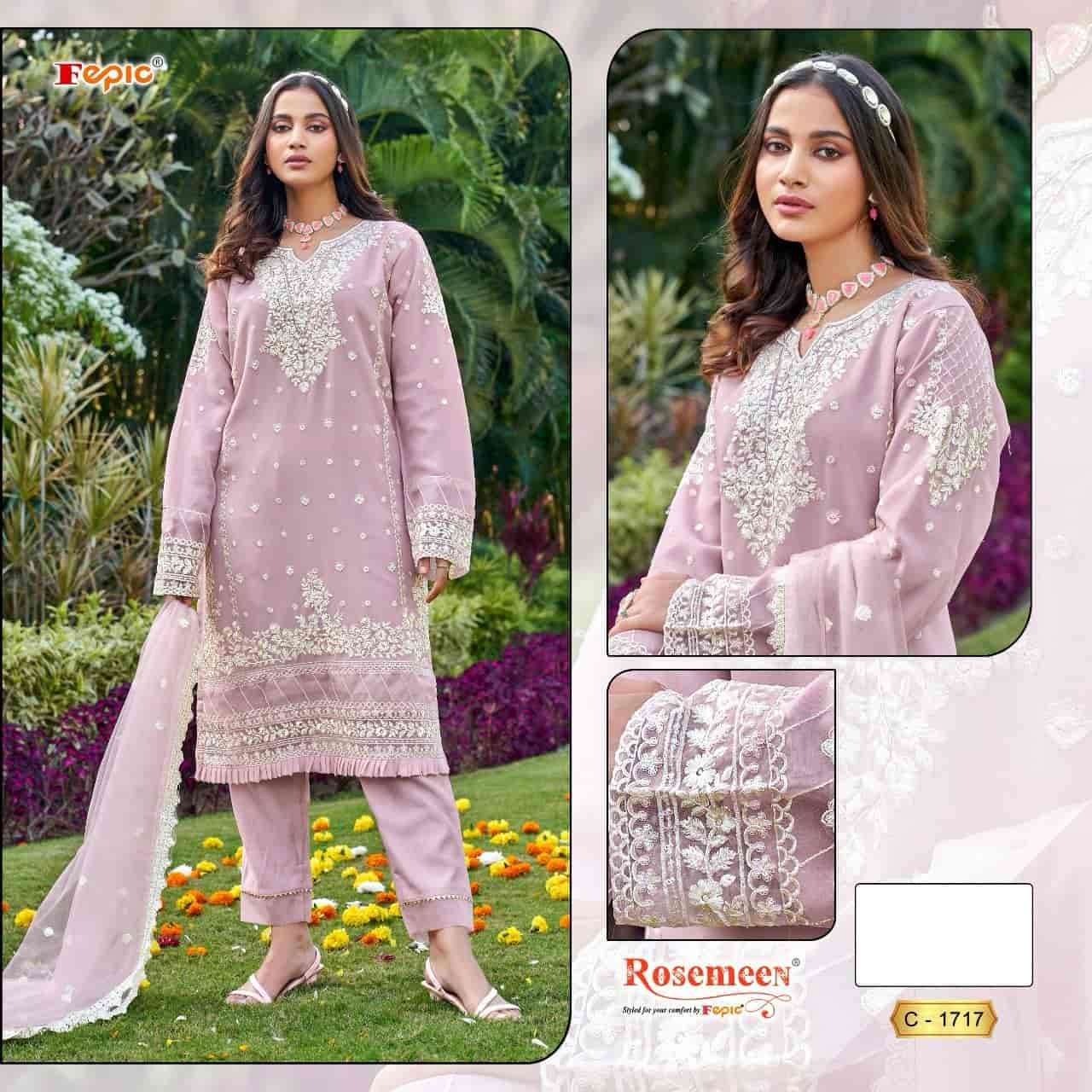 Fepic C 1717 Colors Pakistani Salwar Suit Wholesalers