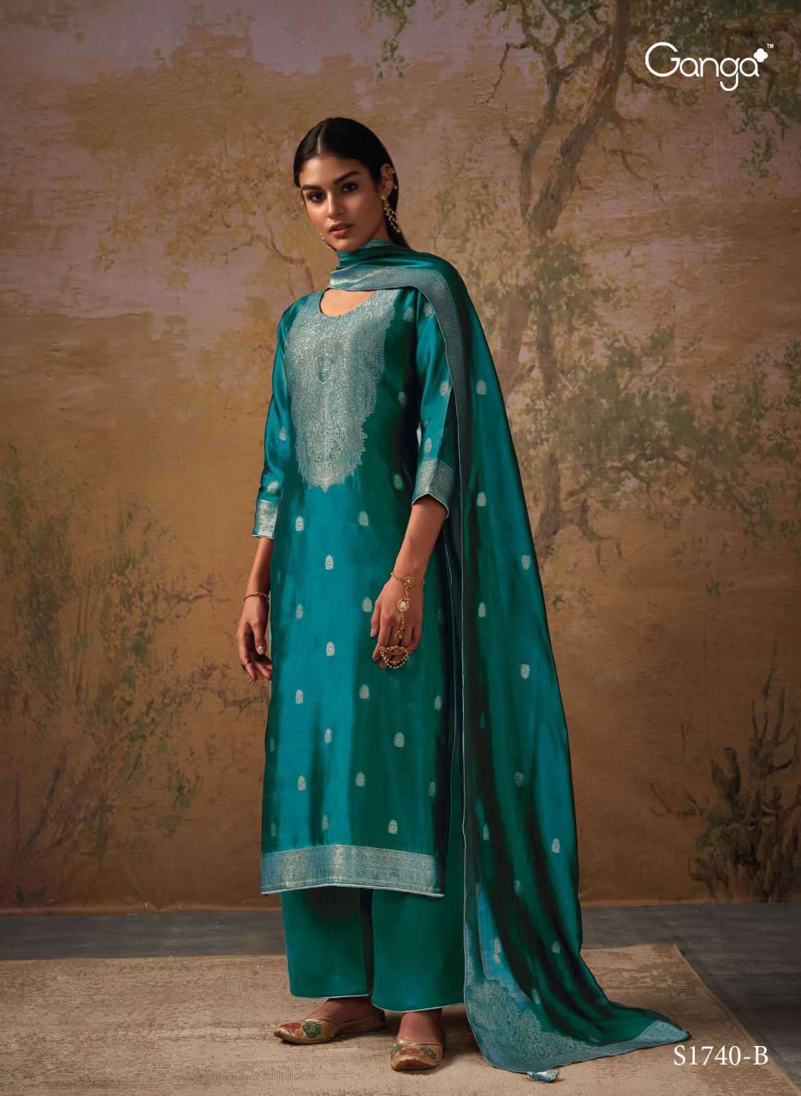 Ganga discount ladies suit