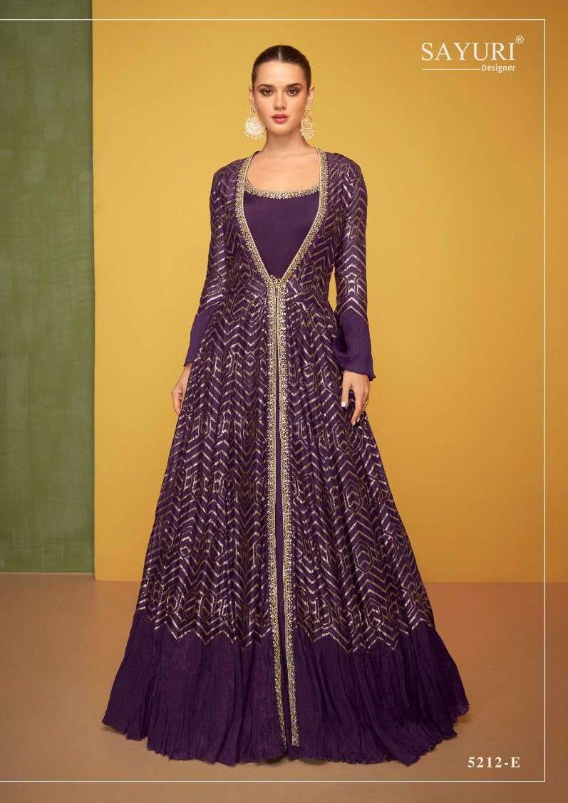 Sayuri Petals Classic New Color Indo Western Style Designer Dress Dealers