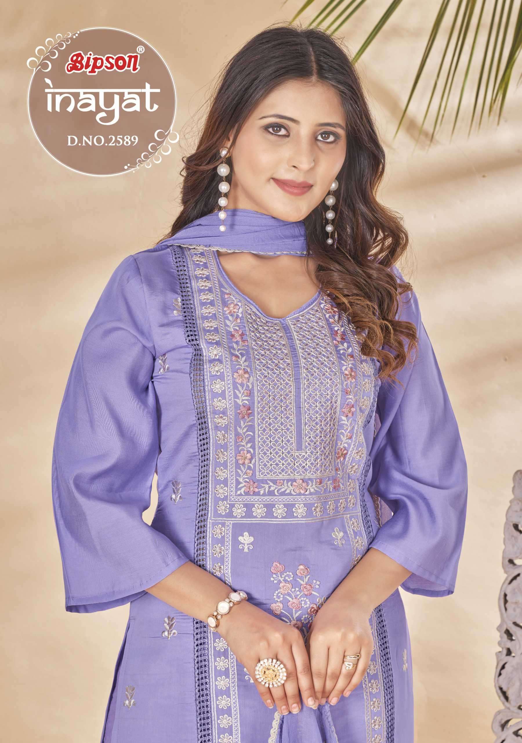 Bipson Inayat 2589 Suit collection