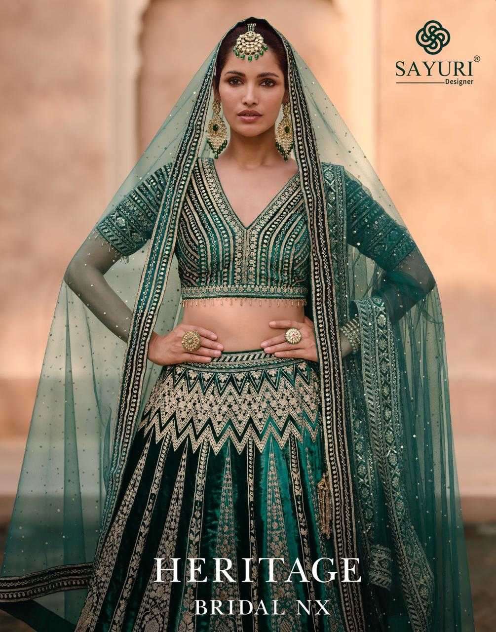 sayuri heritage bridal nx designer lehenga choli chaniya choli tarder
