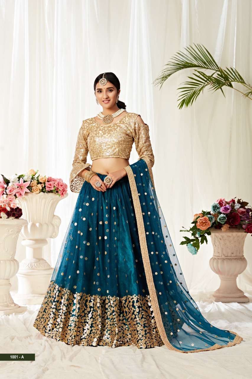 Aawiya Agnilekha 1001 Colors Lehenga Choli New Collection Dealer