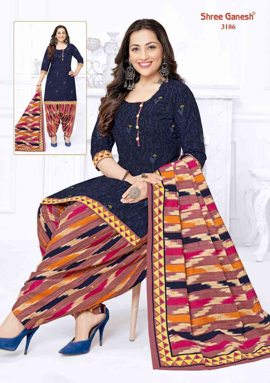 Unstitched Party wear Shree Ganesh Cotton Printed Vol-9 at Rs 399/piece in  Surat