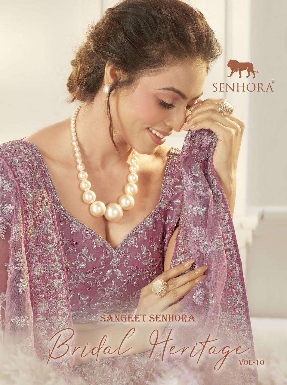 Senhora Sangeet Bridal Heritage Vol 10 Lehenga Choli New Collection Dealer