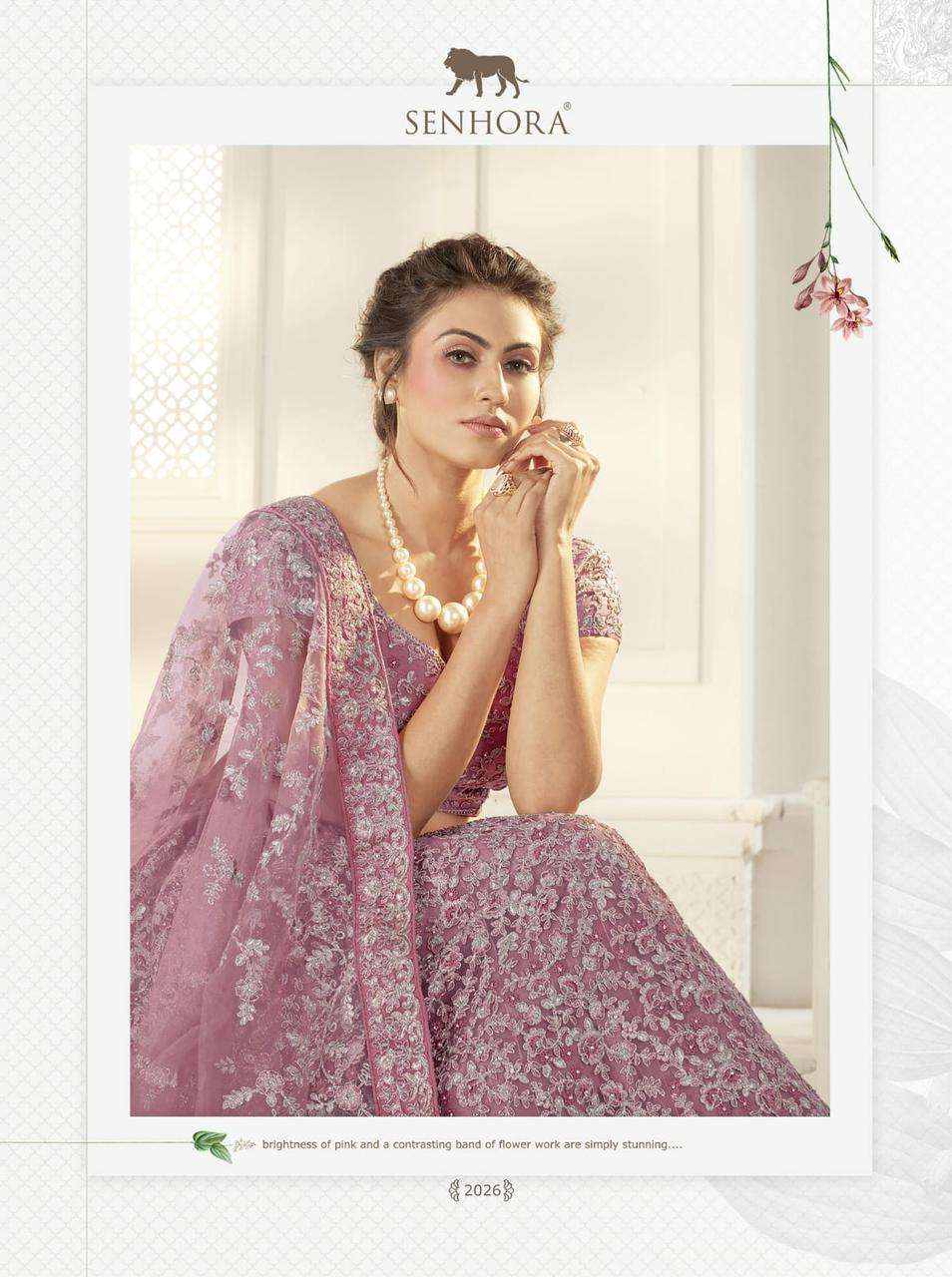 Senhora Sangeet Bridal Heritage Vol 10 Lehenga Choli New Collection Dealer