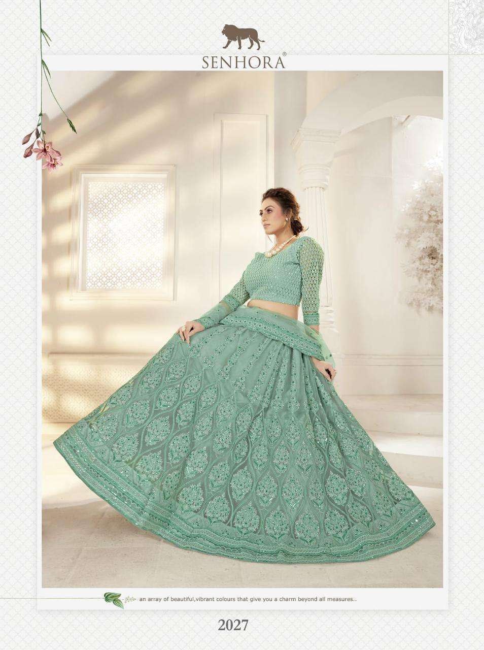 Senhora Sangeet Bridal Heritage Vol 10 Lehenga Choli New Collection Dealer