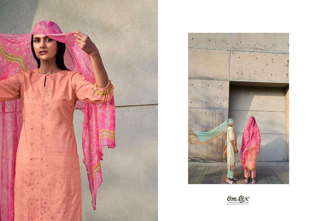 Omtex Coral Designer Cotton Salwar Suit New Collection Dealer