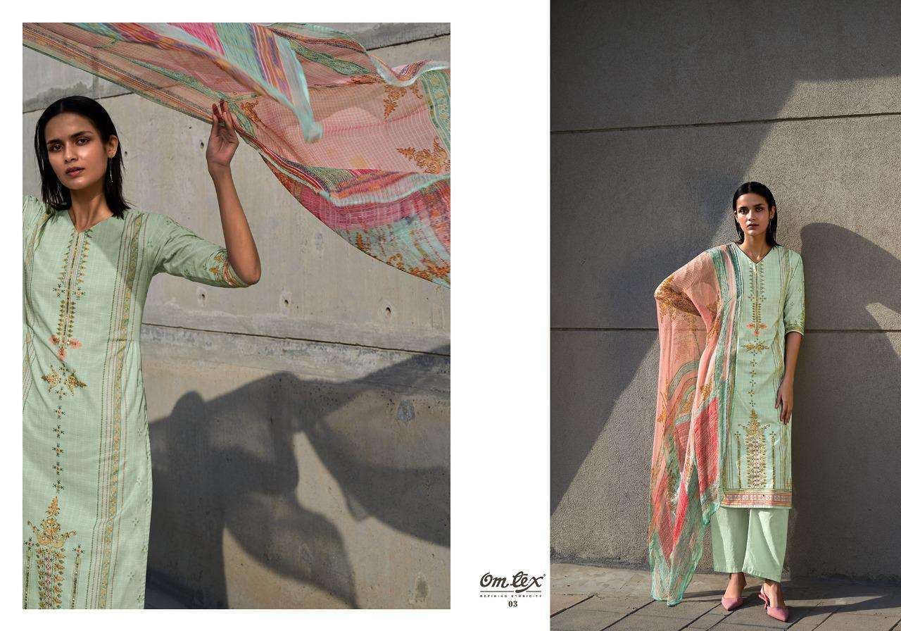 Omtex Coral Designer Cotton Salwar Suit New Collection Dealer