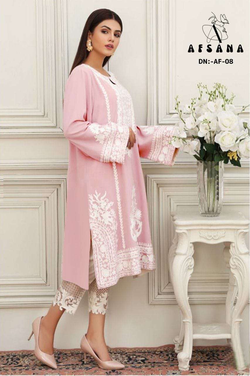 Designer Pakistani Party Wear Kurti Pant Set Online Safa Fashion Fab Sf  1019 -✈Free➕COD🛒