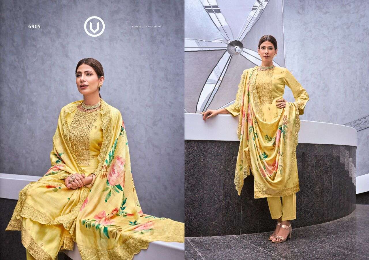 AMEEN VOL-2 BY VIVEK CREATION 7001 TO 7008 SERIES BEAUTIFUL SUITS STYLISH  FANCY COLORFUL CASUAL WEAR & ETHNIC WEAR COLLECTION SATIN GEORGETTE  EMBROIDERED DRESSES AT WHOLESALE PRICE