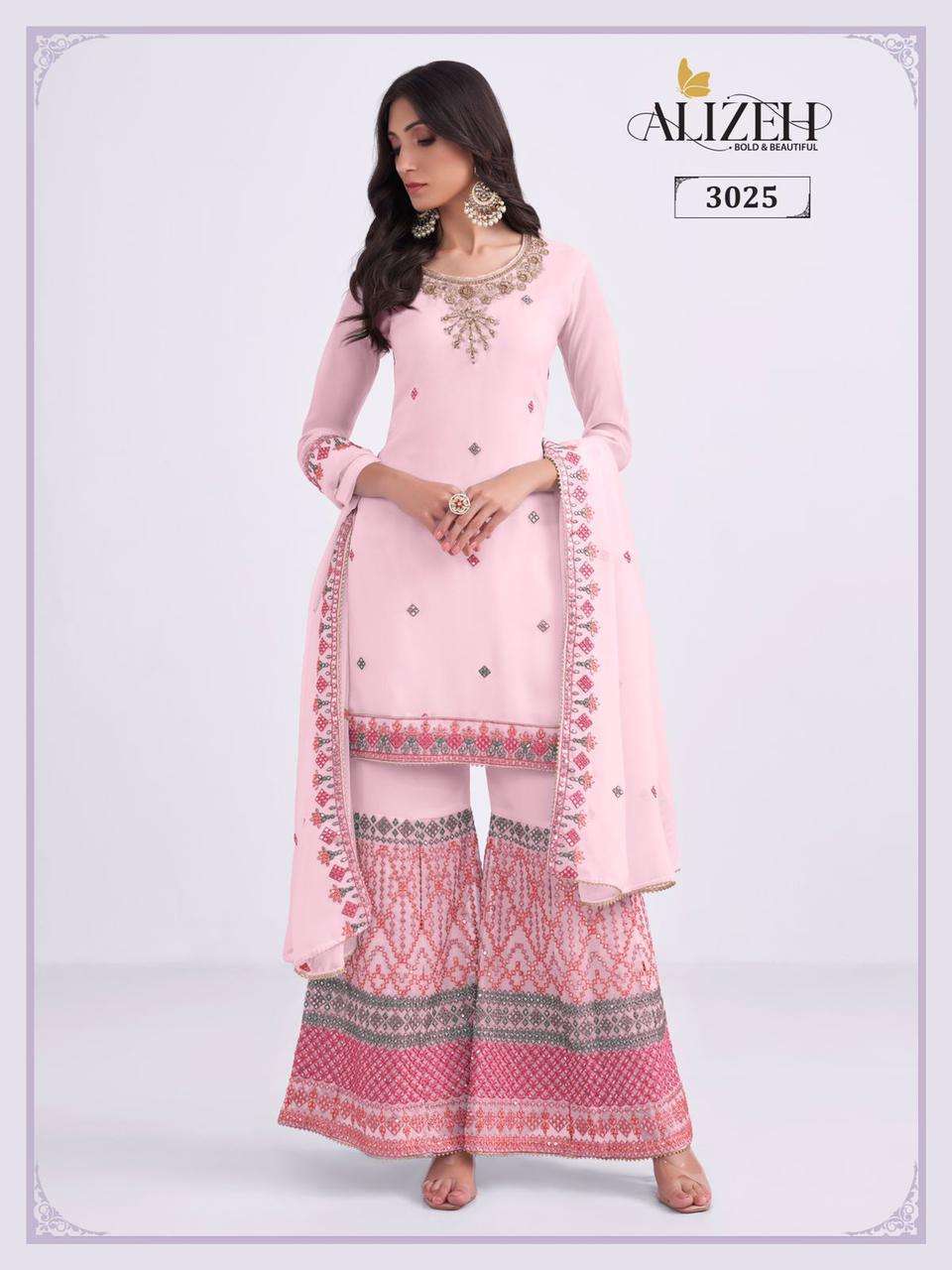 Buy Embroidered Kurta Gharara Set by Vvani by Vani Vats at Aza Fashions |  Dress indian style, Party wear dresses, Designer party wear dresses