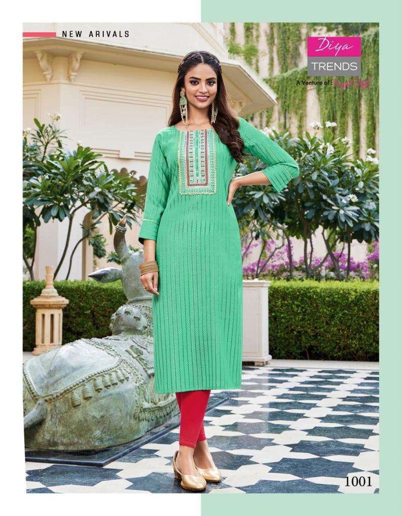 New Style 2 Ethnic Wear gota patti embroidery concept long kurti with  attached skirt Collection - The Ethnic World