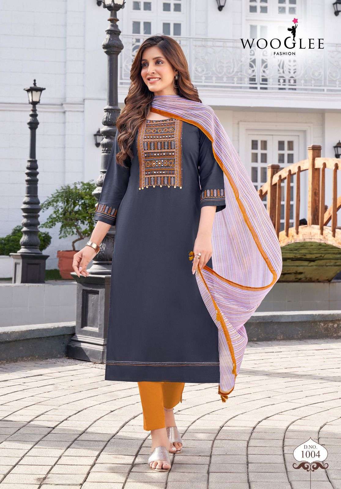 indira apparel 23153 design latest designer matching kurti pant wholesaler  surat gujarat