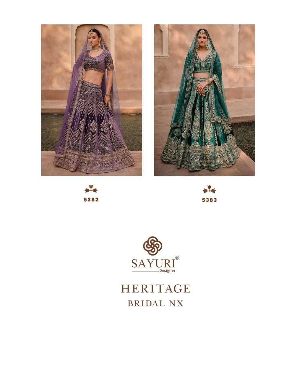 sayuri heritage bridal nx designer lehenga choli chaniya choli tarder